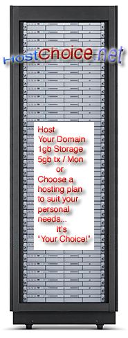 HostChoice.net sponsored ad